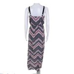 Lavender Brown  Chevron Maxi Dress XS Photo 1
