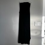 Alice + Olivia ALONDRA Black STRAPLESS ASYMMYETRIC JUMPSUIT SIZE 2 Photo 1