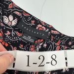 Sanctuary Tank Top Womens X Small Black Floral Split Back Sleeveless Photo 2