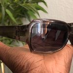 Y2K Baddie Cyber Goth Vixen Mcbling Black Round Square Chunky Sunglasses Greenish Black #2000s #streetwear #Acubi #Grunge #Biker Photo 2