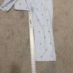 Tommy Hilfiger  10 embroidered palm striped crop pant P 3112 Photo 5