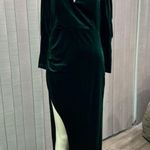 AMTIOUS velvet hunter green dress ✨ Size L Photo 4