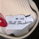 Full Fashion vintage cream color soft turtleneck shirt Size M Photo 9