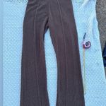 NANUSHKA WOMENS LARGE BEACH Elegant Brown Ribbed Women's Pants Photo 10