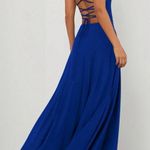 Boutique Royal Blue Maxi Dress  Photo 0