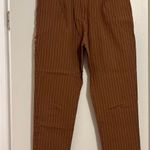 Active USA Brown striped Pants Photo 0