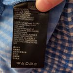 Urban Outfitters  Gingham Kick Blue Pants Size Small Photo 3