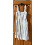 Free People  Primavera White Eyelet Midi Dress - Small (New) Photo 4