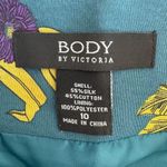 Victoria's Secret Victoria’s Secret BODY Y2K Floral Pleated Silk Blend Knee Length Skirt Photo 6