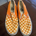 Vans Orange Checkered Photo 0