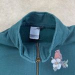 Vintage 90s Green Bird Quarter Zip Sweatshirt Size XL Photo 1
