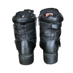 Harley Davidson Vintage  Leather Pebbled Hightop Boots size Photo 6