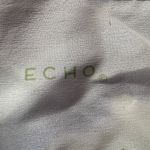 Echo women's off white floral scarf wrap 35x34 Blue Photo 3