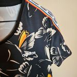 Adidas Farm Rio Black With Orange Butterfly Athleisure Dress Photo 2