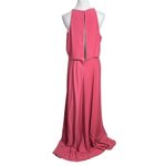 Anthropologie Jill Jill Stuart Pink Iva Crepe Bridesmaid Maxi Dress Long Gown 14 Photo 4