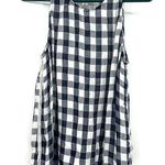 Cloth & Stone  Size XS Dress Black White Check Plaid Sleeveless Swing Lightweight Photo 0