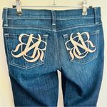 Rock & Republic ‎ Jeans Bootcut Dark Wash - Rare Sample - Tall Girl Friendly Photo 2