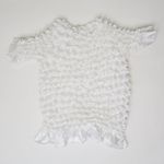 Vintage 90s White Bubble Popcorn Shirt Size undefined Photo 3