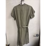 Banana Republic Factory Olive Green Utility Shirt Dress Size S NEW $90 Photo 6