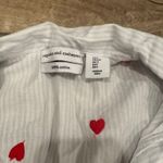 TJ Maxx Striped Heart PJ Set Photo 1