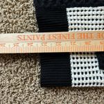 Pink Tartan Small White Black Knit Full Zip Cardigan‎ Merino Wool Photo 5