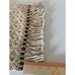 macrame crochet beaded boho shoulder bag purse 60s 70s Brown Photo 8