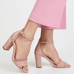 Kate Spade Odele Ruffle Dress Sandal Suede
Leather Size 9.5 in Dusty Blush Photo 0