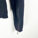 Harley Davidson Black Long Sleeves Front Zipper Pockets Knit Jacket, Medium Photo 5