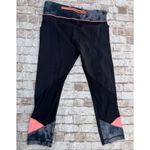 Lululemon  Athletica Pace Rival Crop *22" Womens Crop Leggings Black coral 6 Photo 2