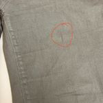 Two by Vince Camuto Washed Olive Green Cuffed Skinny Jeans Photo 5