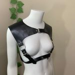 Black Shoulder Harness Bondage O Ring New Photo 9