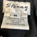 Stenay Vintage 80s  Sequin & Beaded Silk Top Shoulder Pads Jewel Tone Colorful M Photo 6