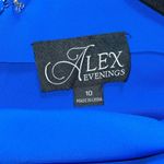 Alex Evenings Scuba Tank Dress Size 10 NWT Royal Blue Cocktail Formal 134005 Photo 7