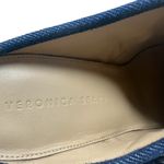 Veronica Beard  Dacey Denim Clogs Heels‎ Studded Buckle Wood Blue Size 9.5 Photo 14