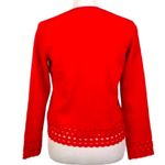 Maje
Maria Blouse Cut Stretch Knit Sweater Size 1” Photo 3