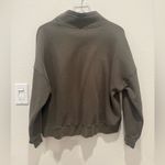 XIRENA Chase Funnel Neck Sweatshirt in Olive Stone size Medium Green Photo 2