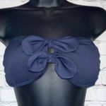 Juicy Couture Navy Strapless Double Bow Bikini Top Photo 0