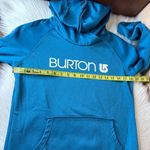 Burton  Hooded Sweatshirt Hoodie Pullover Jumper Blue Women's Cozy Fleece Size Sm Photo 10