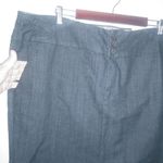 One 5 One  3X Jeans Mini Skirt Dark Wash Indigo Plus New! Photo 7
