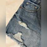 Blue Revival Organic Cotton Denim Shorts Size 26 Photo 3