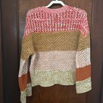 Derek Lam  10 Crosby Open Knit Color Block Sweater Size M Photo 3