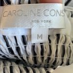 Caroline Constas Black and White Striped Crop Top Size M Photo 7