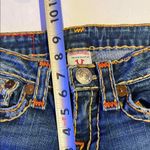 True Religion Blue Boot Cut Jeans Classic Style thick stitch size 27 Photo 4