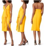 Jay Godfrey Carlo Sheath Dress in Yellow Gold Photo 1