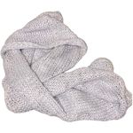 BCBGeneration Bcbg Gray Sparkle Knitted Infinity Scarf Photo 0