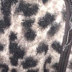 Cozy Sherpa Tiger‎ Print Full Zip Sherpa Jacket Size Small Brown Photo 1