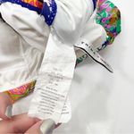 Trina Turk  Tropical Escape Floral Bandeau Off Shoulder Ruffle Bikini top Size 12 Photo 4