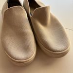 Rothy's The Flat Toe Flats Shoes Women Size 7 Beige Knit Slip On Photo 7