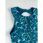 Buffbunny Limitless Zip Sports Bra Size XS Reflection Print Blue NWT Photo 1