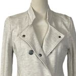 CAbi  Blazer Charlie Knit Double Breasted 3028 Oatmeal Cream Women’s Size Small Photo 7